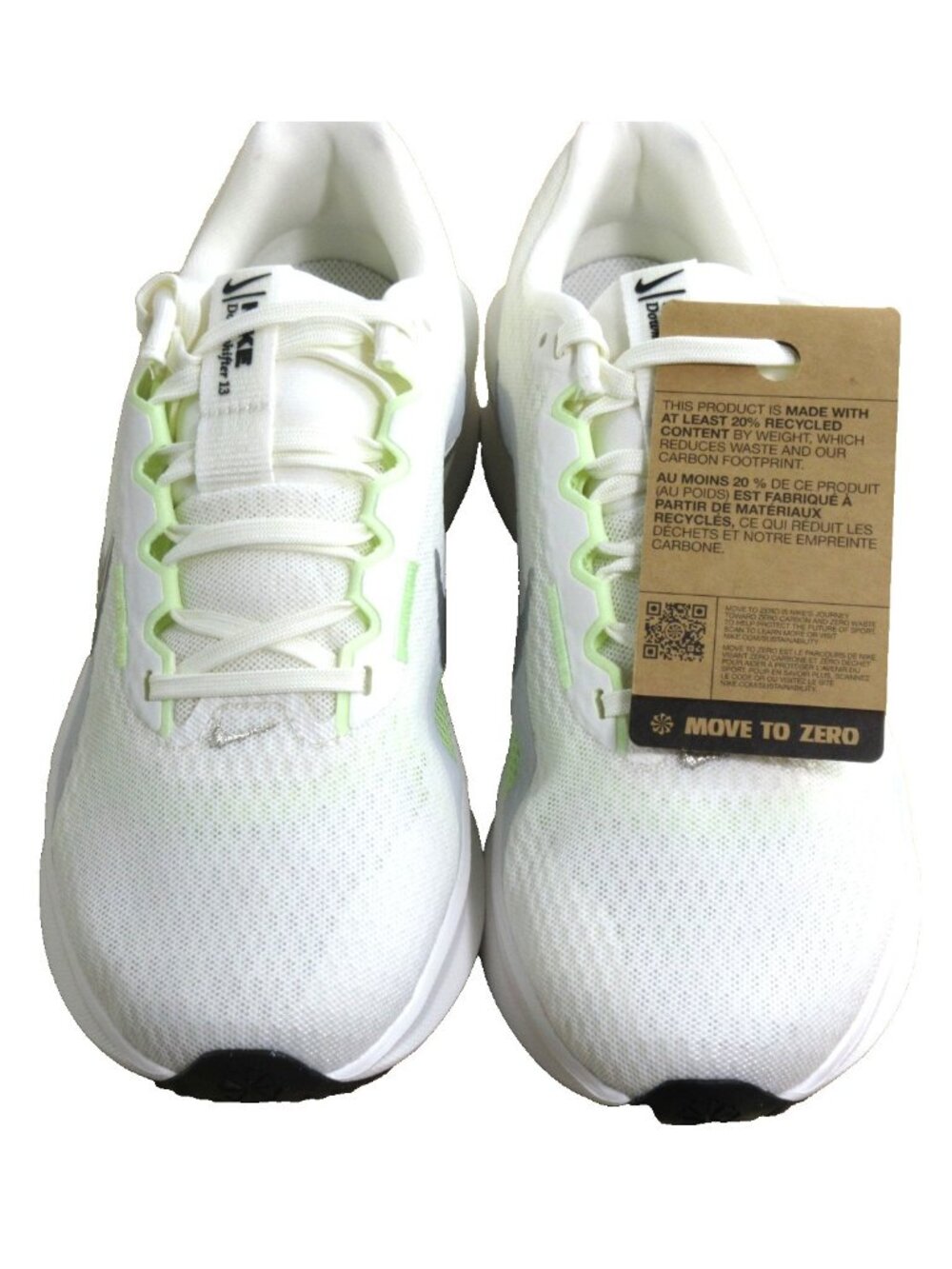 Nike Women's Downshifter 13 Running Shoes Sail Photon Dust White Size 8 NIB - Picture 3 of 7
